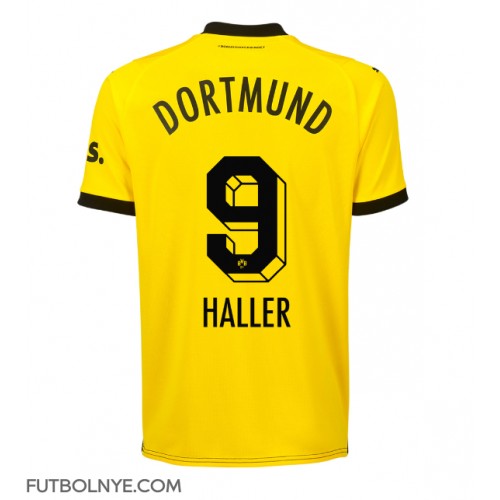 Camiseta Borussia Dortmund Sebastien Haller #9 Primera Equipación 2023-24 manga corta